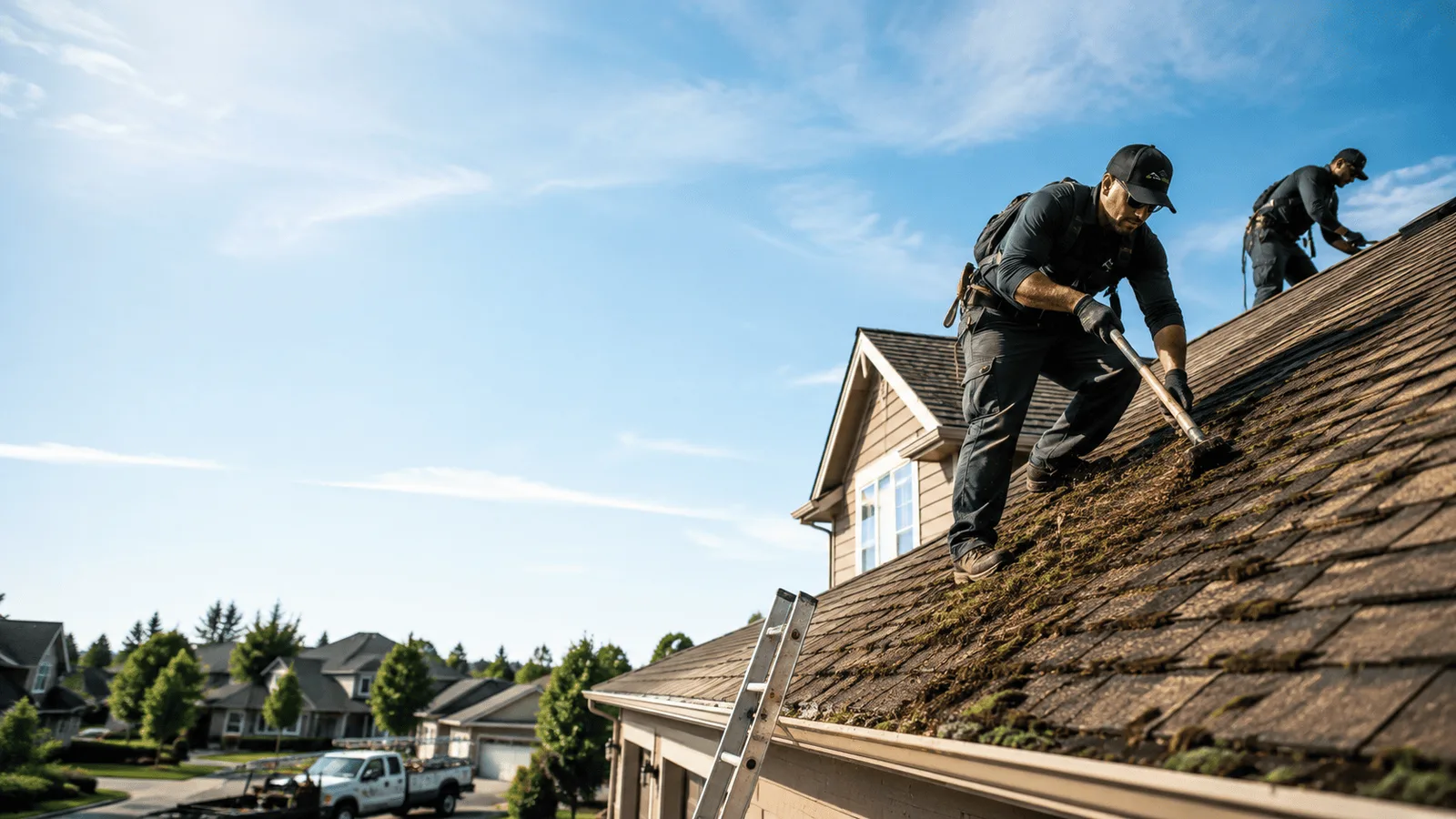 Roof Moss Removal in Pageton, WV near me